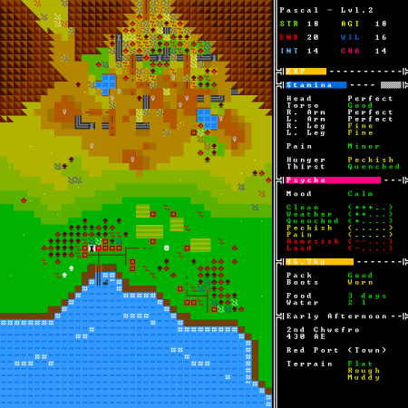 REXPaint мощный и удобный редактор ASCII-графики