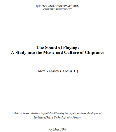 Исследование культуры чиптюнов: музыка и творчество в эпоху цифровых технологий