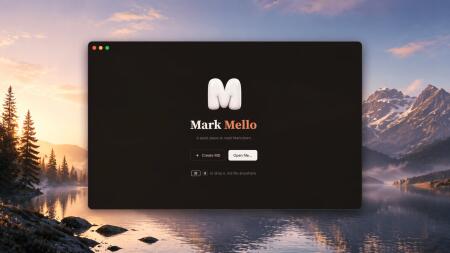 MarkMello Markdown редактор